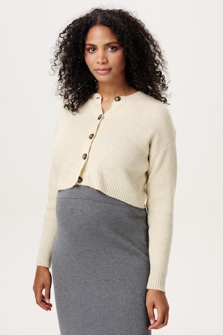 Noppies Gebreid vest in Beige: voorkant