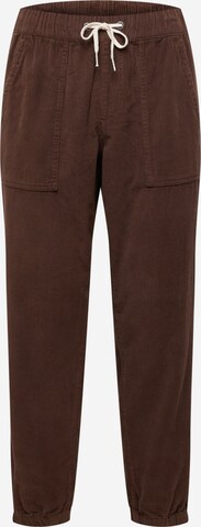 Redefined Rebel Pants 'Manuel' in Brown: front