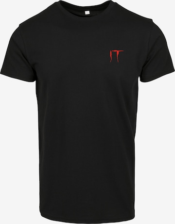 Mister Tee Shirt 'IT Logo Clown' in Black: front