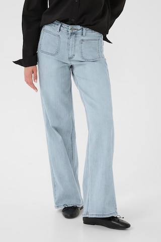 Kaffe regular Τζιν σε μπλε: μπροστά