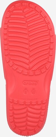 Crocs - Sapato aberto em vermelho