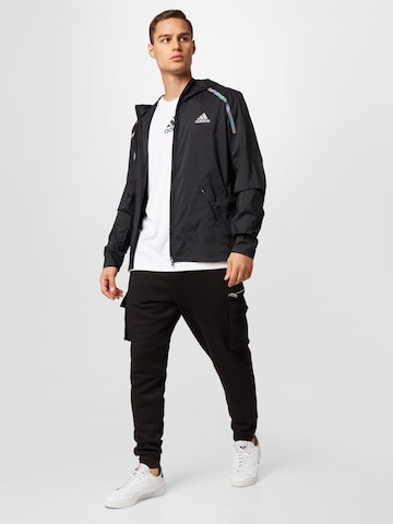 ADIDAS SPORTSWEAR Sportjacke 'Marathon' in Schwarz