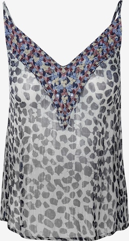 KOROSHI Toppi värissä sininen: etupuoli