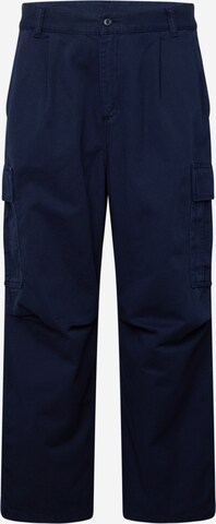 Loosefit Pantalon cargo 'Cole' Carhartt WIP en bleu : devant