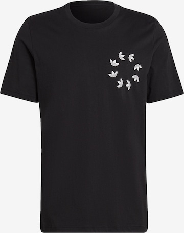 ADIDAS ORIGINALS Shirt 'Spinner' in Schwarz: front