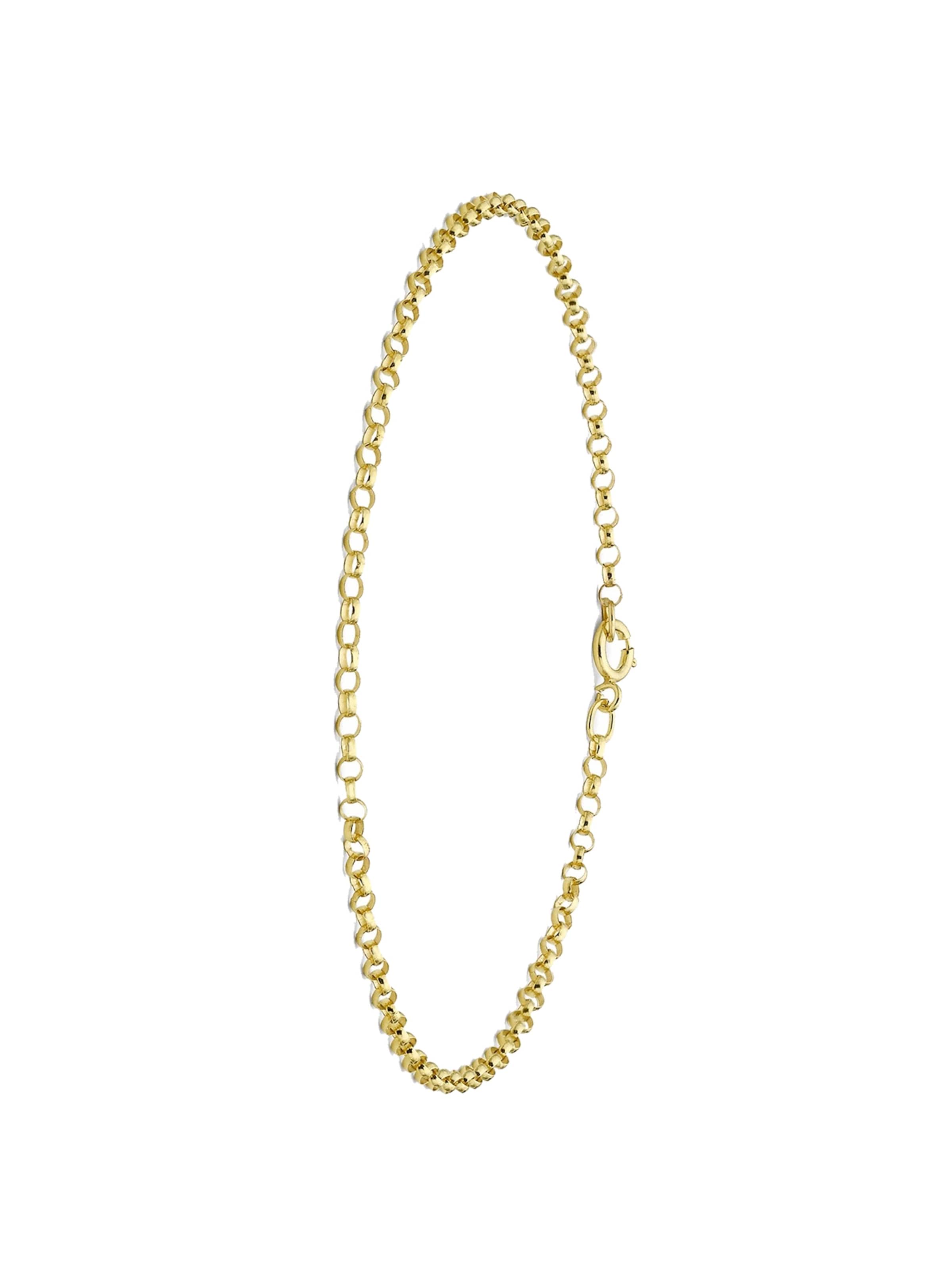 Lucardi Armband 'Klassisch' in Gold: Vorderseite