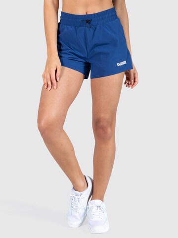 Smilodox Regular Sportbroek 'Lynett' in Blauw: voorkant