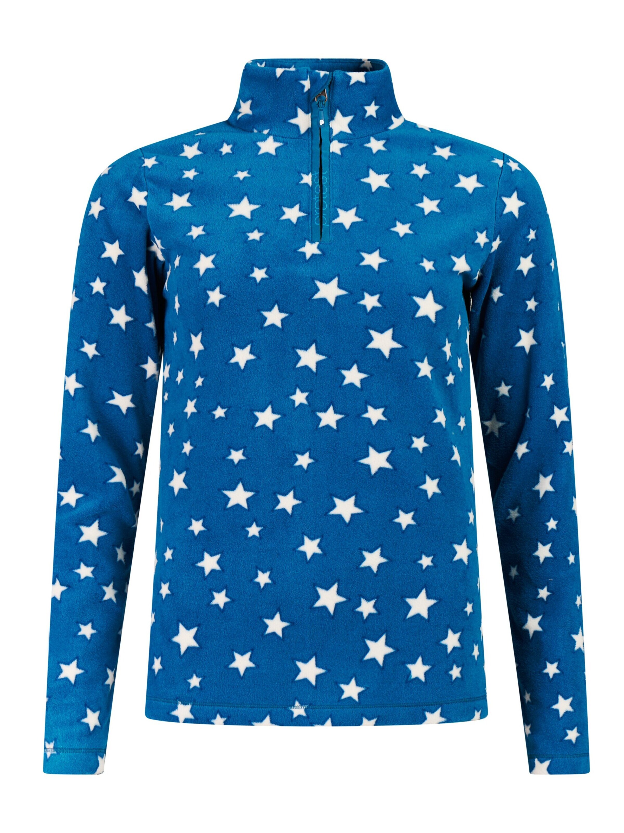 PROTEST Sports sweatshirt 'PRTRefuzzy' in Blue: front