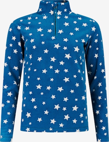 PROTEST Sports sweatshirt 'PRTRefuzzy' in Blue: front