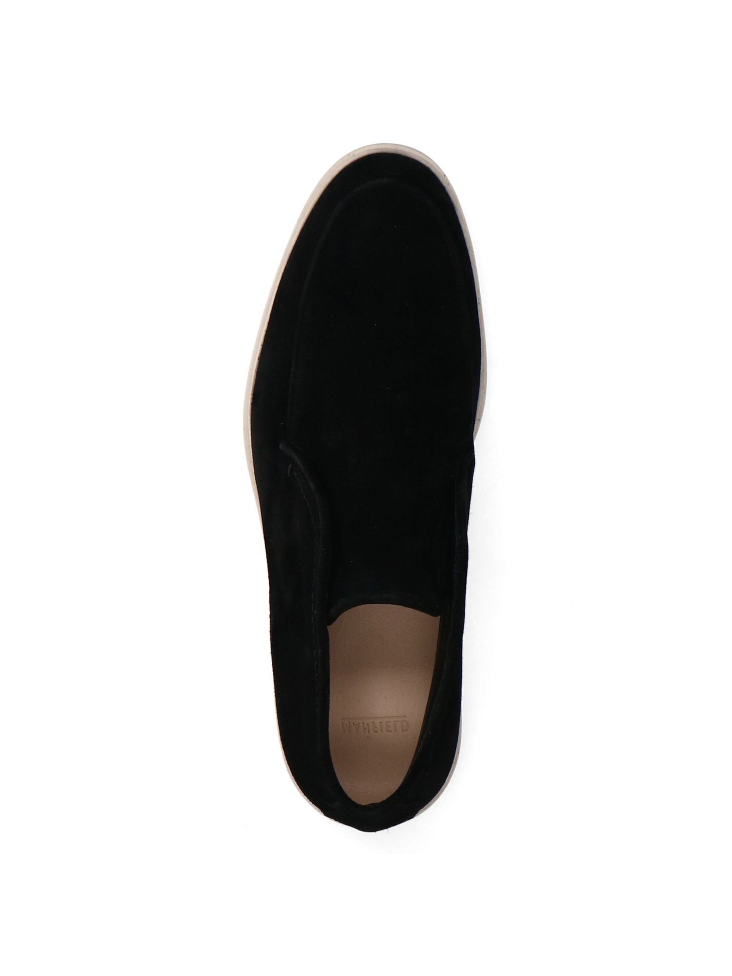 MANFIELD Slipper in Schwarz