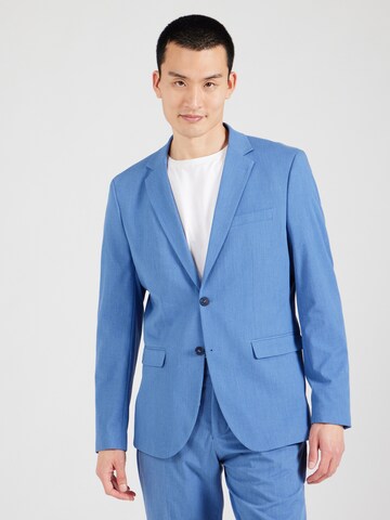 SELECTED HOMME Slim fit Business-colbert 'SLHLiam' in Blauw: voorkant