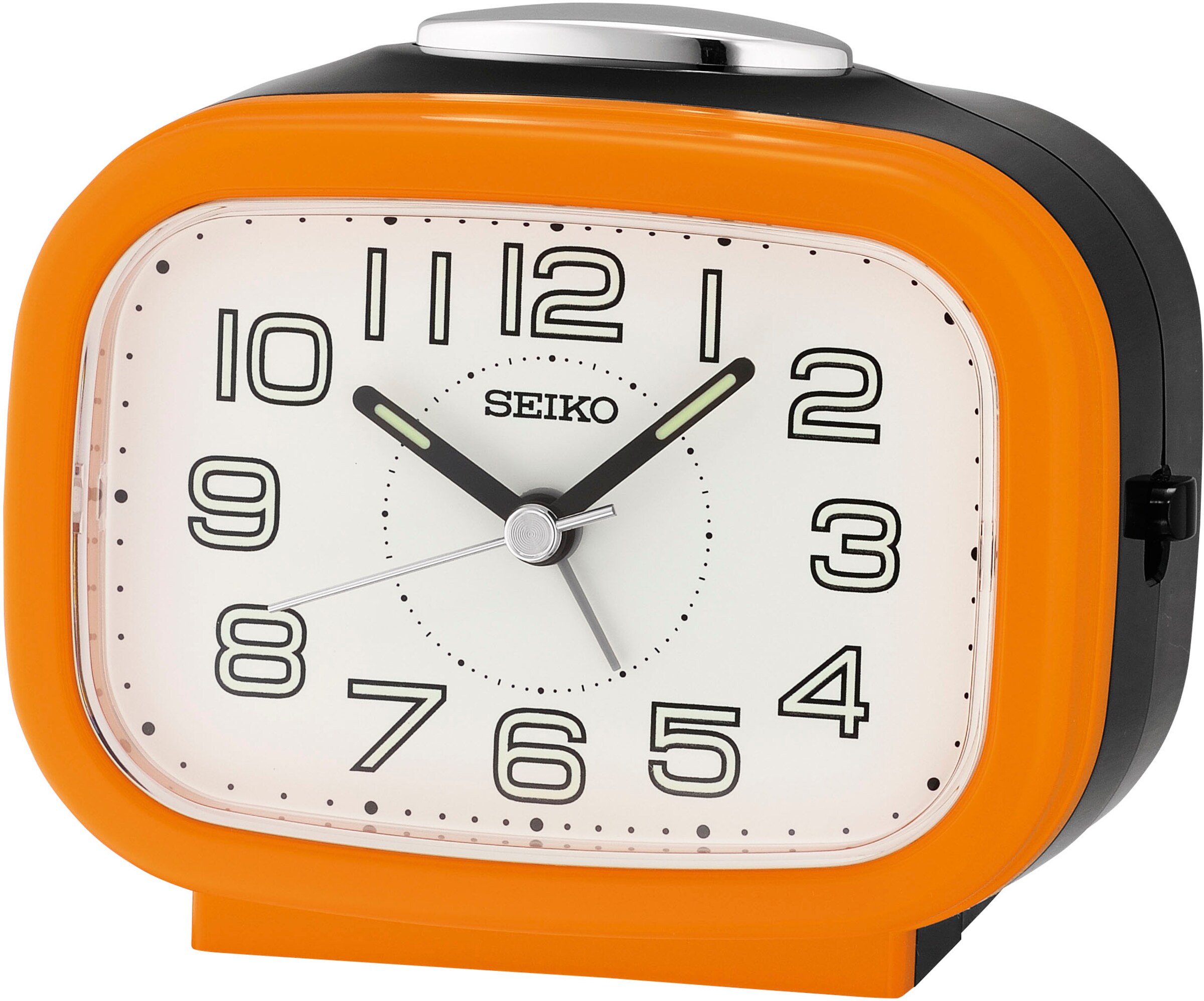 SEIKO Uhr in Orange: Vorderseite