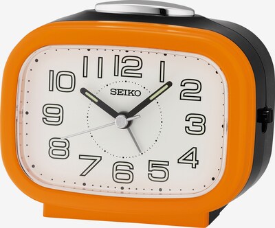 SEIKO Uhr in orange / schwarz / silber / weiß, Produktansicht