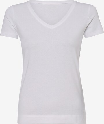 T-shirt Marie Lund en blanc : devant