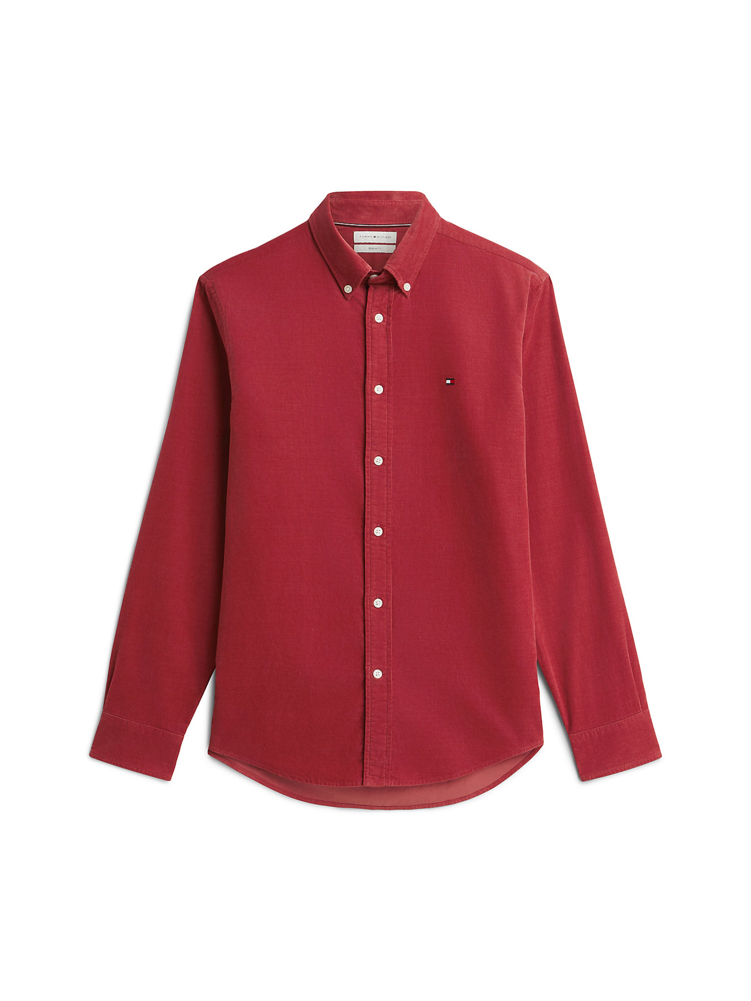 TOMMY HILFIGER Overhemd in Rood: voorkant