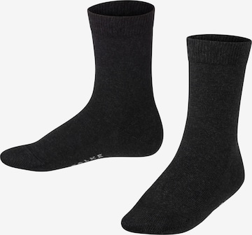 FALKE Socks 'Family' in Grey: front
