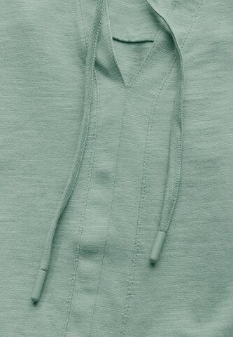 CECIL T-Shirt im Tunika-Look in Grün