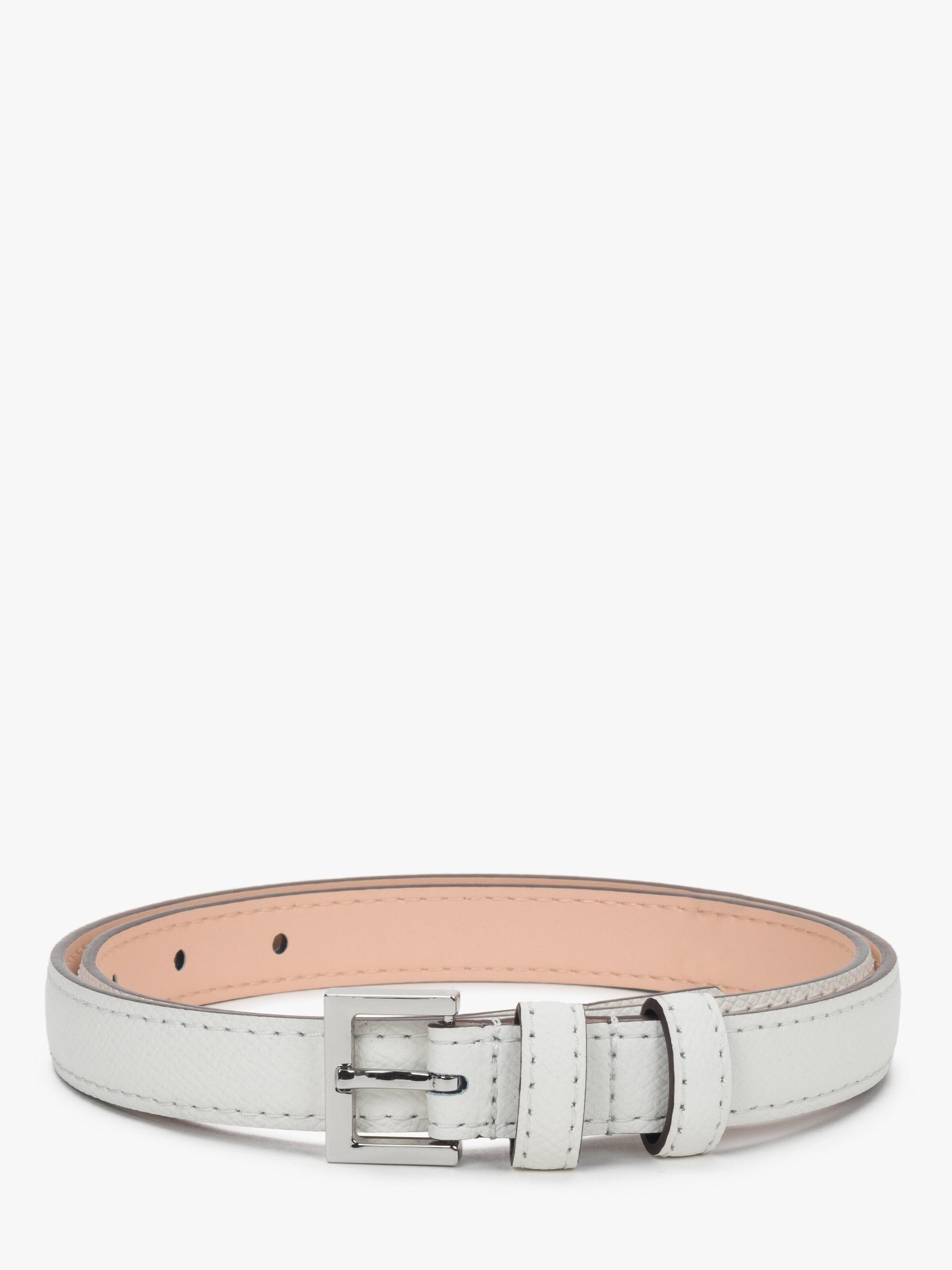 Estro Belt '270' in White: front