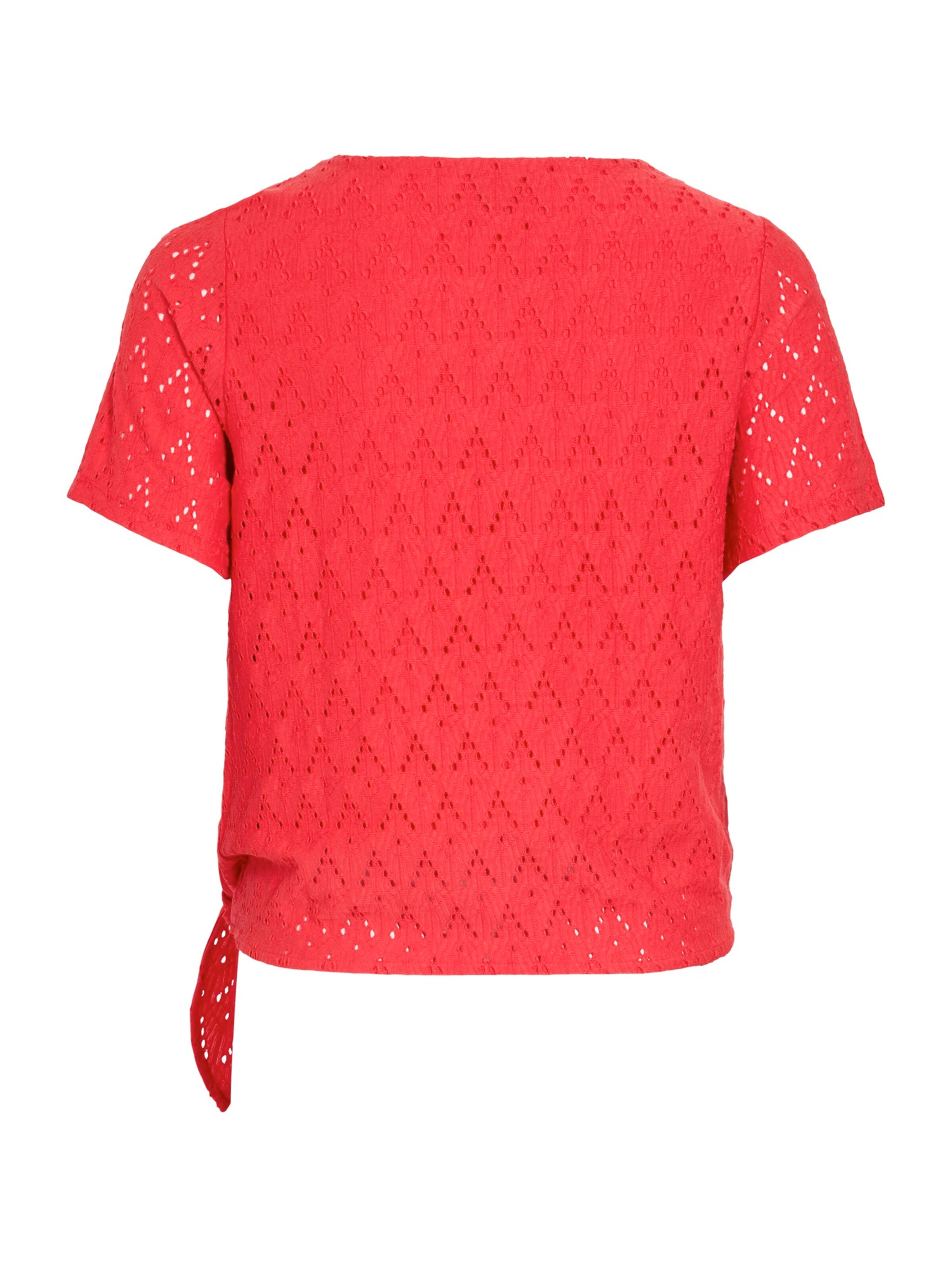 VILA Μπλουζάκι 'VIAMALINA' σε ροζ