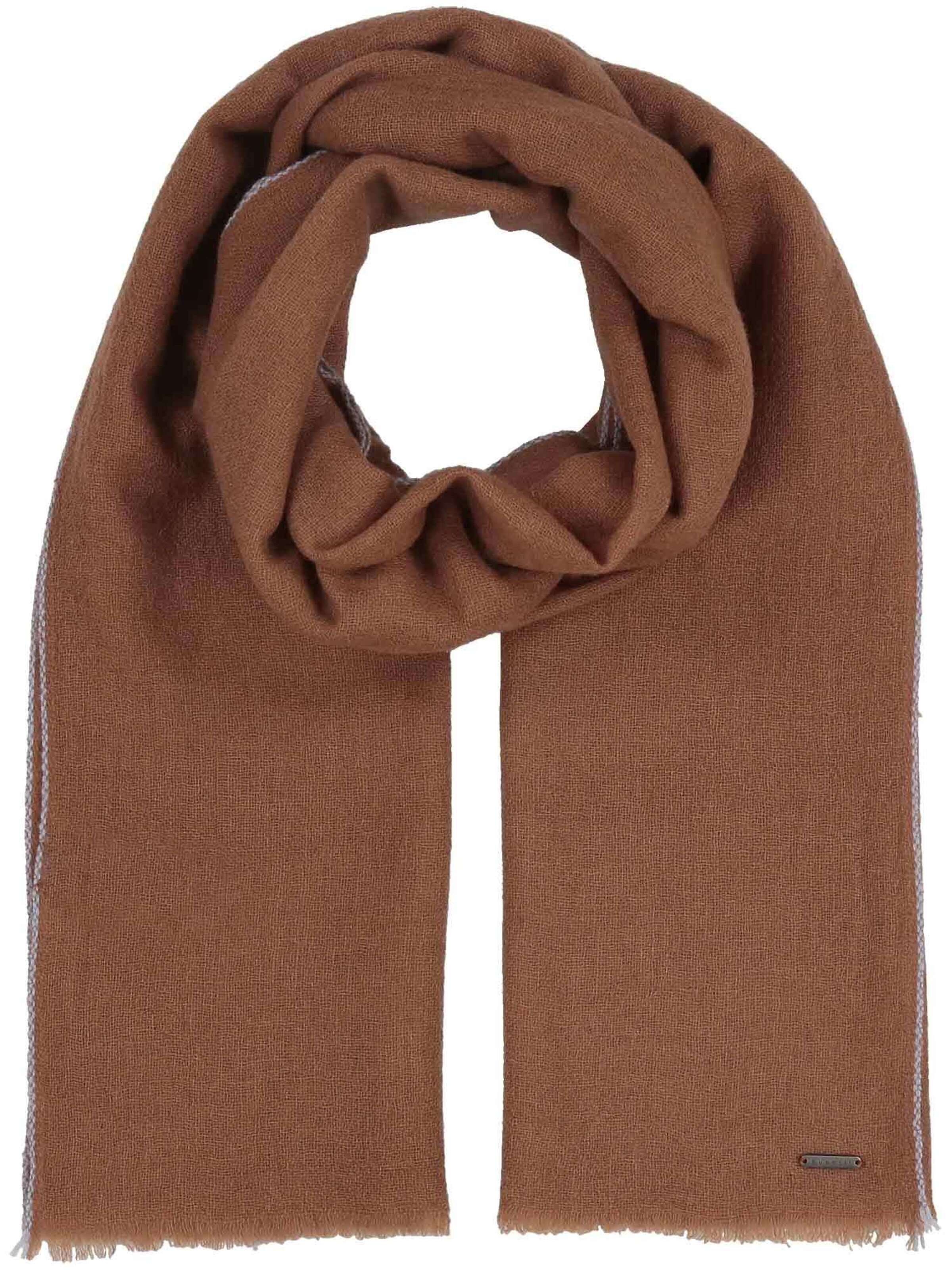 bugatti Schal in Braun: Vorderseite