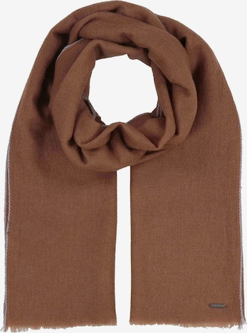 bugatti Schal in Braun: Vorderseite