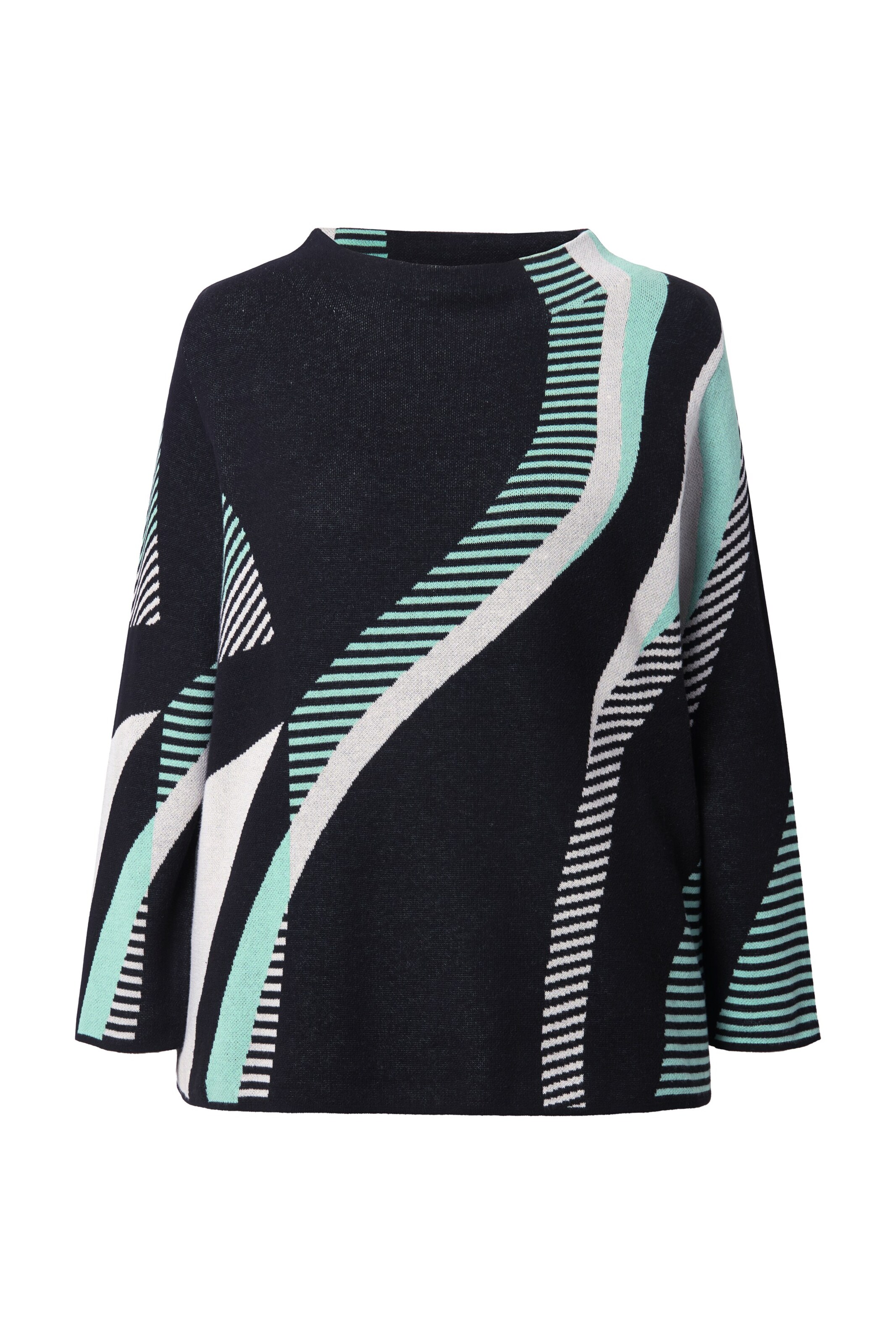 Ulla Popken Sweater in Black: front