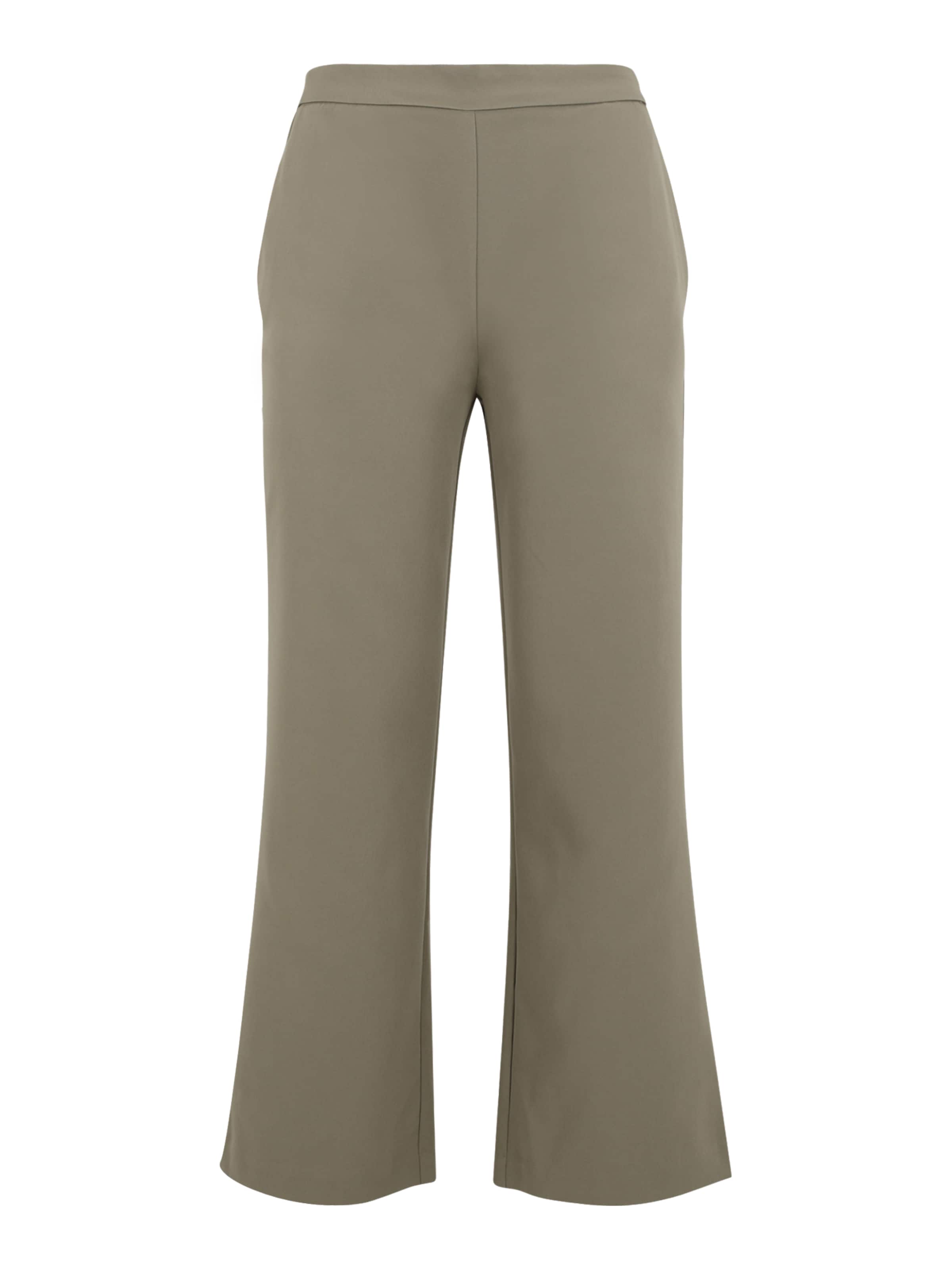 PIECES Curve Loose fit Pants &#x27;PCBOSSY&#x27; in Green: front