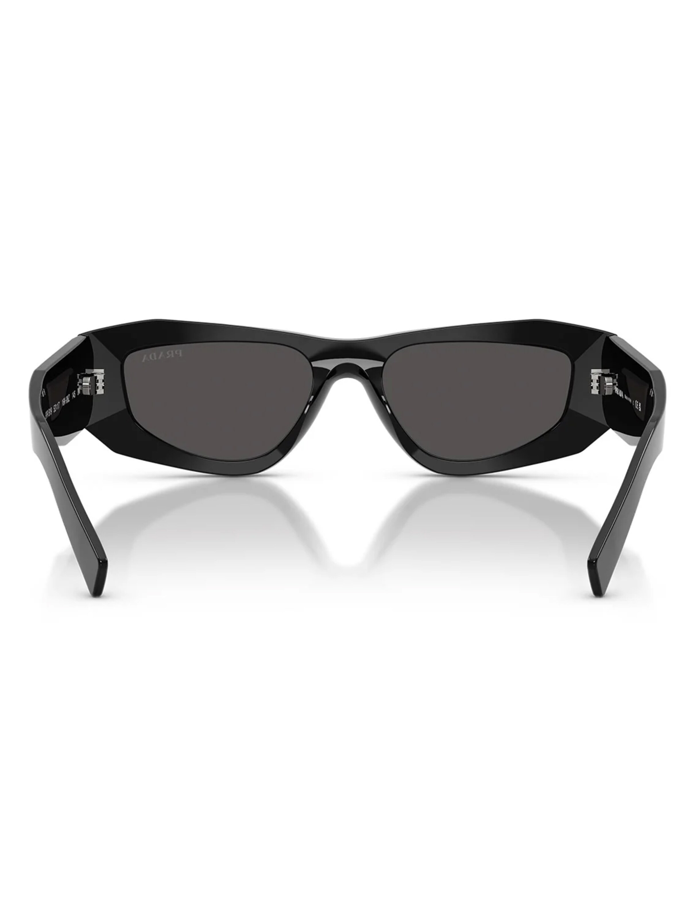 PRADA Zonnebril 'Prada Occhiali da Sole PRB19S 16K08Z Nero/Grigio Scuro Uomo' in Zwart