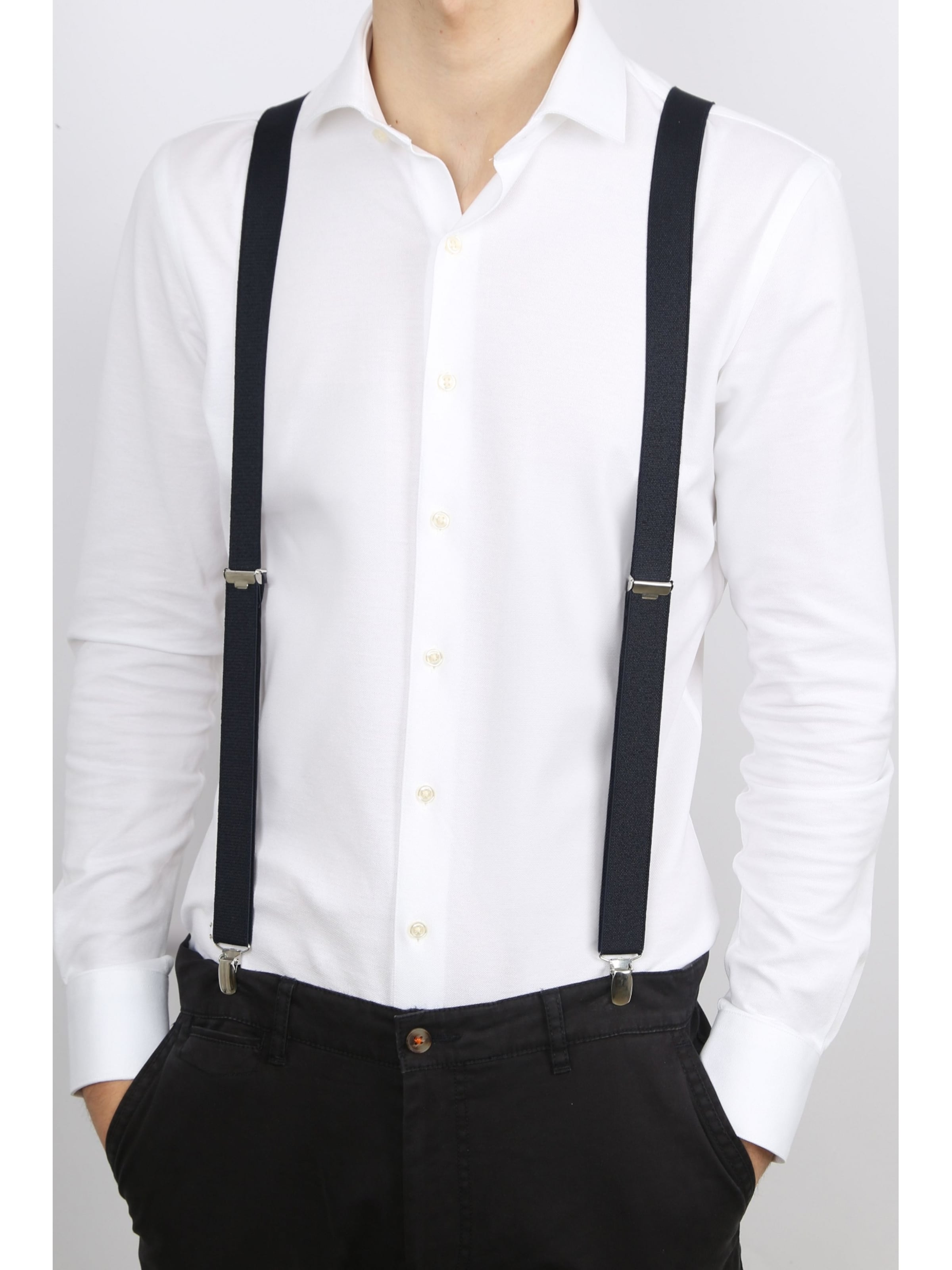 Bretelles de pantalon Profuomo en bleu