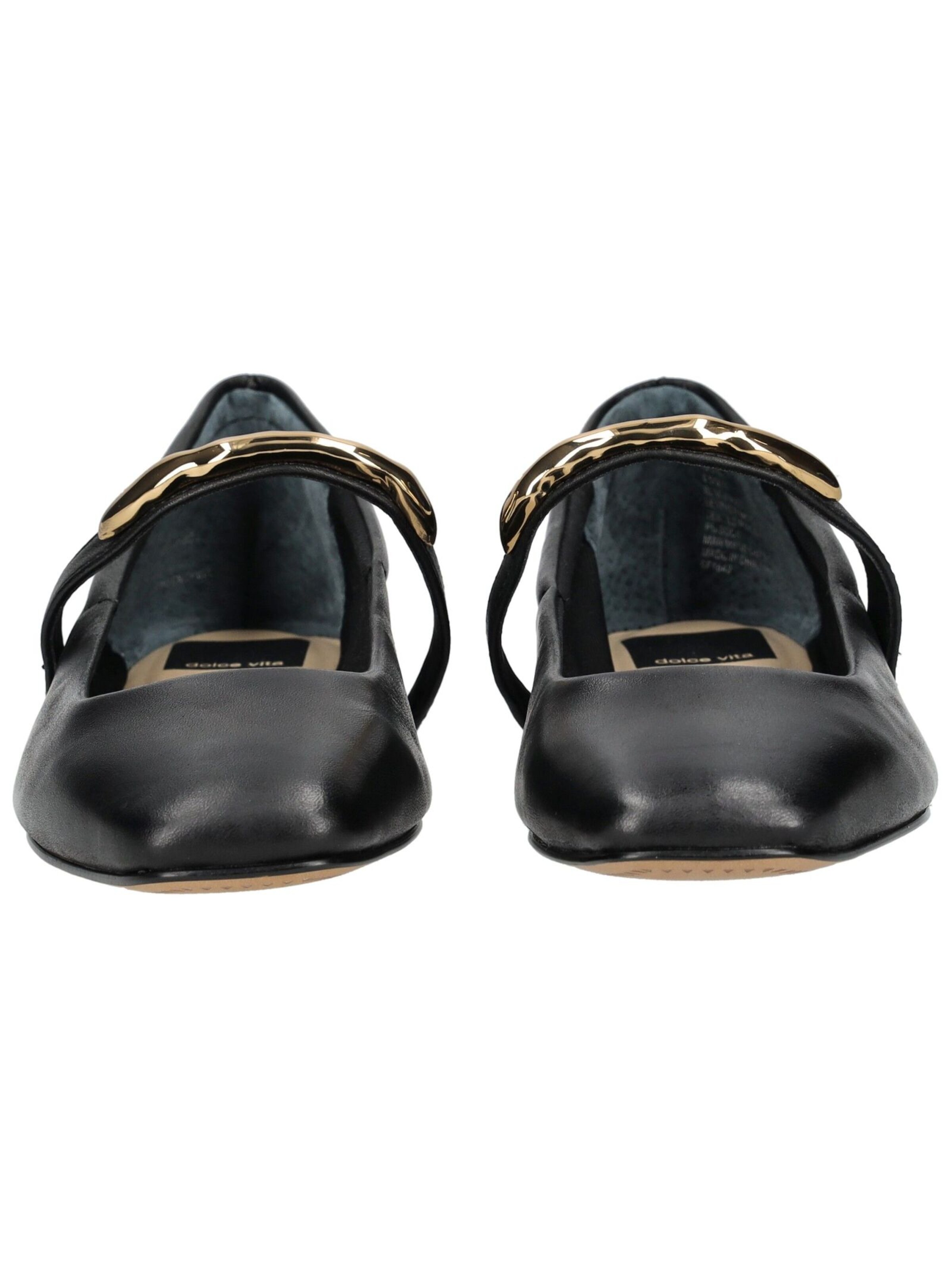 Ballerina con cinturino di Dolce Vita in nero