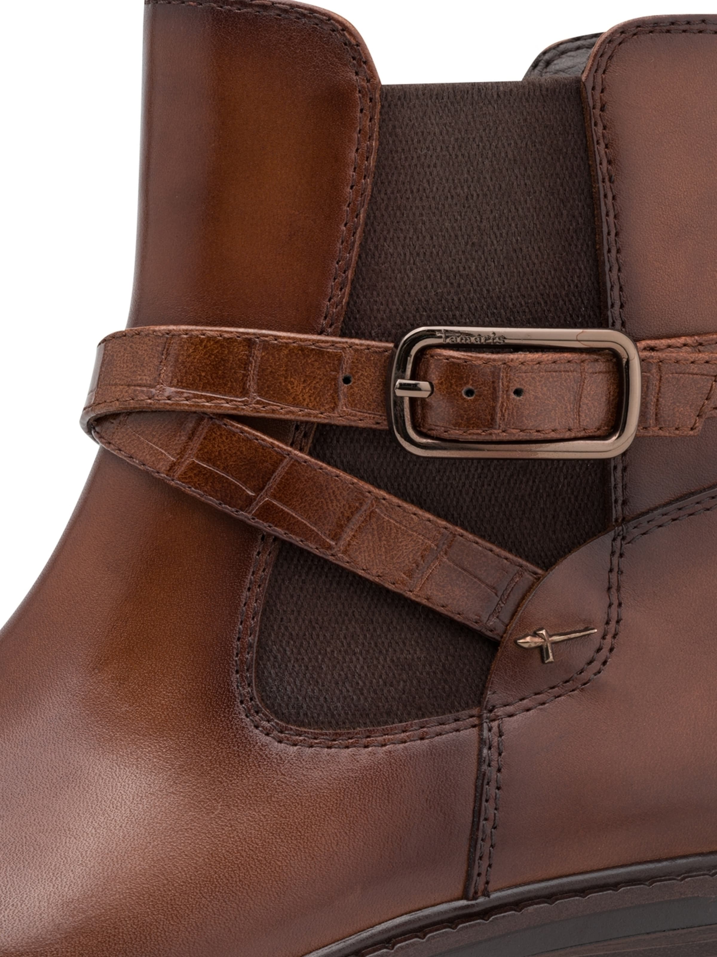 Chelsea Boots Tamaris en marron