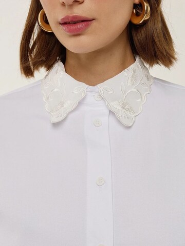 Hiccup Bluse in Weiß