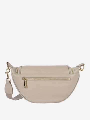 LANCASTER Paris Skuldertaske 'Lancaster Sac banane Zippé Dune Galet' i grå