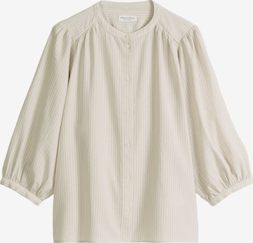 Chemisier Marc O'Polo en beige : devant