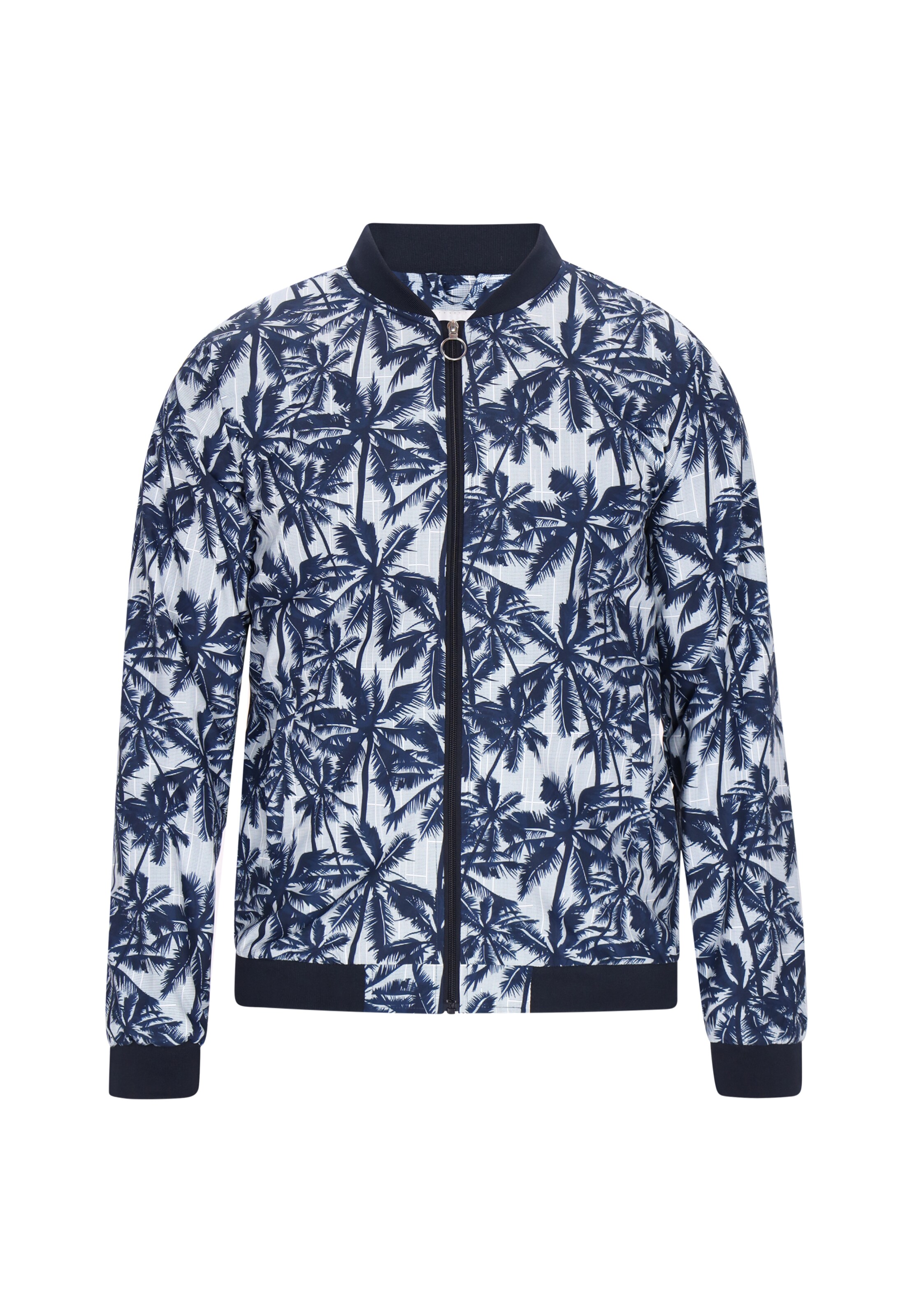 MO - Chaqueta de entretiempo en azul: frente