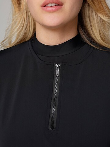 SIYA Swimwear T-shirt Swimsuit dress 'Cover-up' in Black