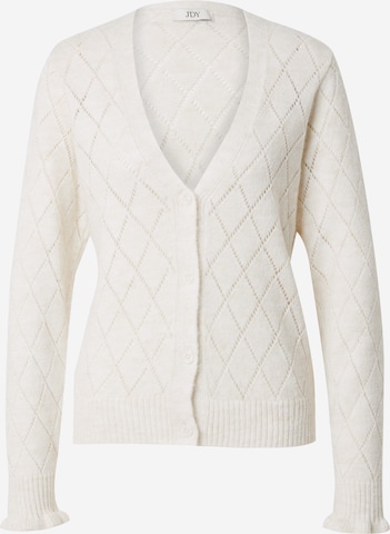 JDY Strickjacke 'JDYLETTY' in Beige: Vorderseite