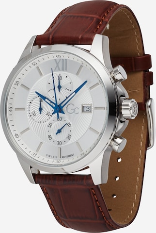 Gc Analog Watch 'Executive' in Brown: front
