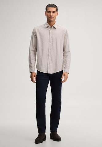 JOOP! Jeans Regular fit Zakelijk overhemd in Beige
