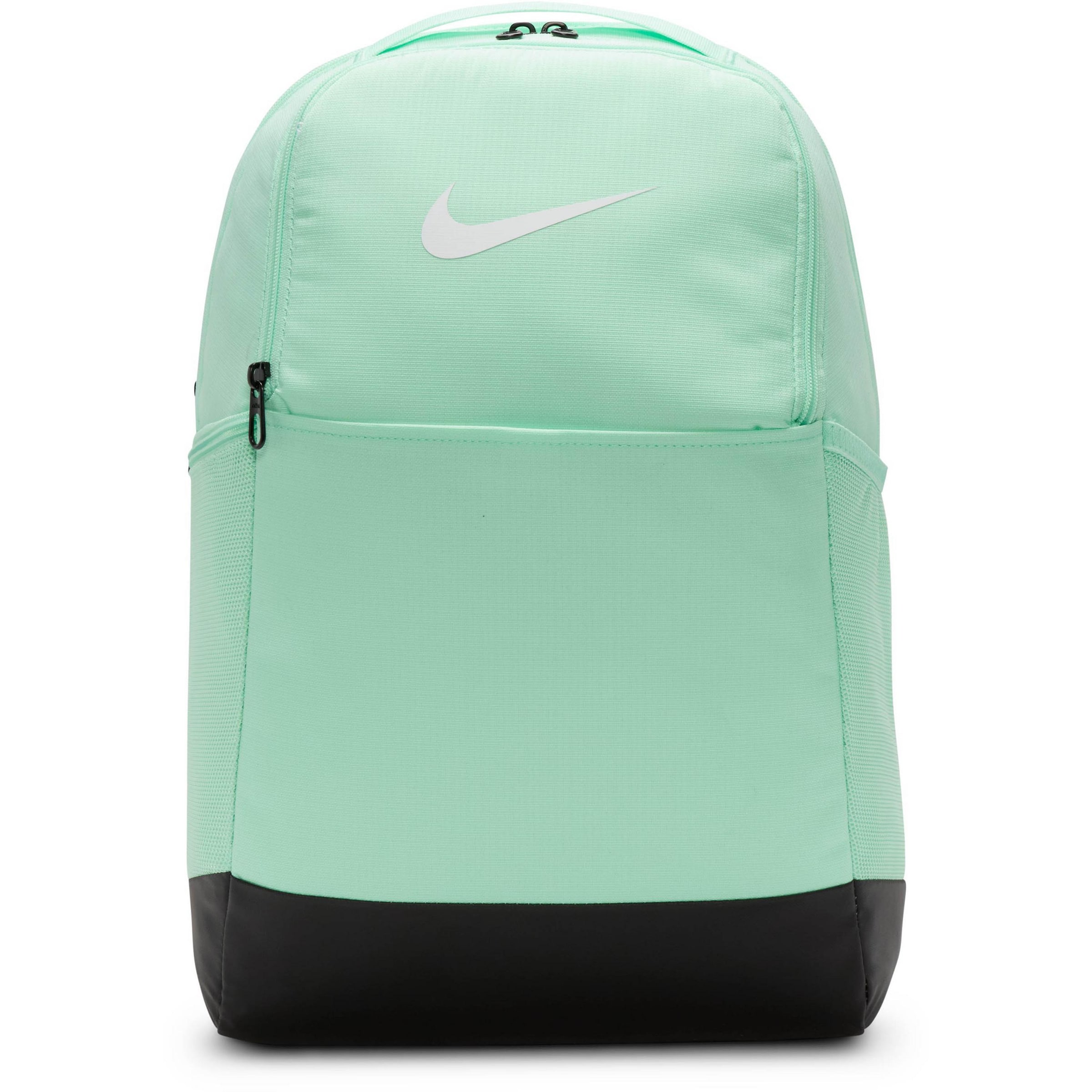 NIKE Sports Backpack 'Brasilia 9.5' in Green: front