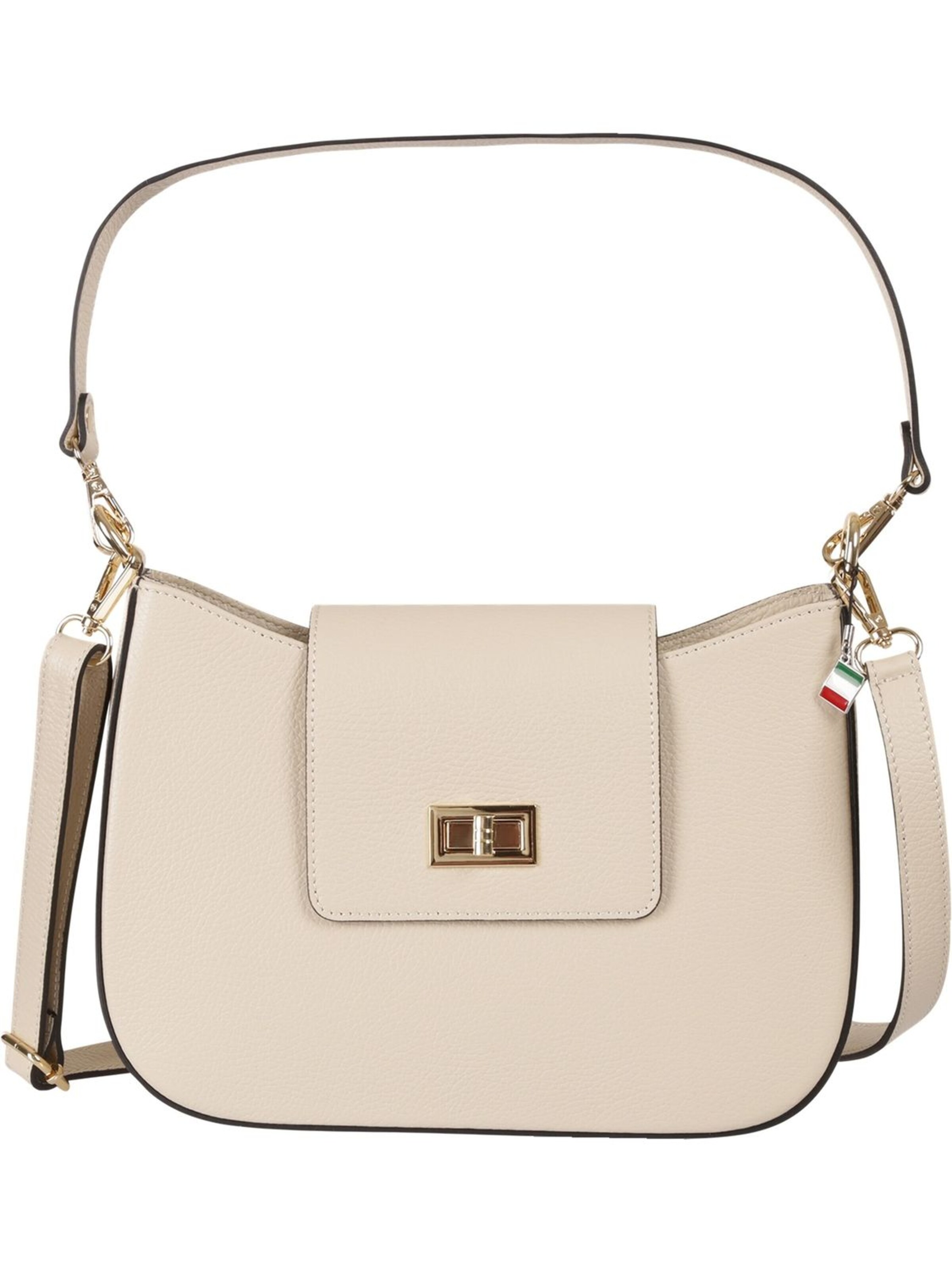 Sac bandoulière Florence en beige : devant