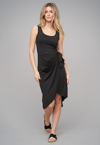 Cloud5ive Kleid in Schwarz: Vorderseite