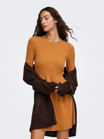 ONLY - Vestido en marrón: frente