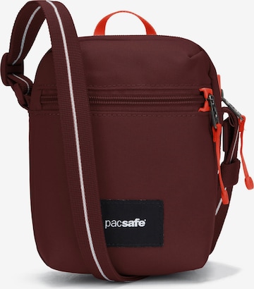 Sac à bandoulière 'Go Micro' Pacsafe en rouge : devant