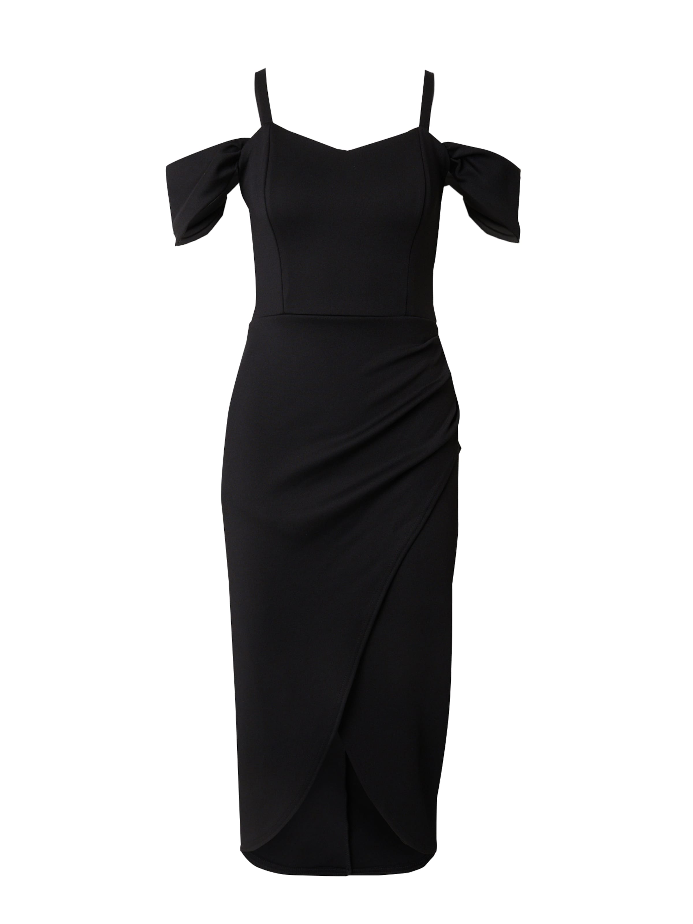 Robe de cocktail 'NISS' Sistaglam en noir : devant