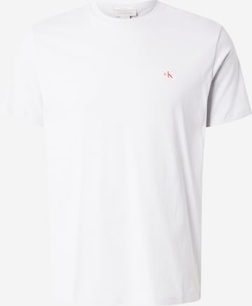 pilka Calvin Klein Jeans Marškinėliai: priekis