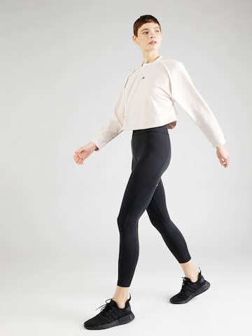 Skinny Pantalon de sport 'All Me Essentials Full-length' ADIDAS PERFORMANCE en noir
