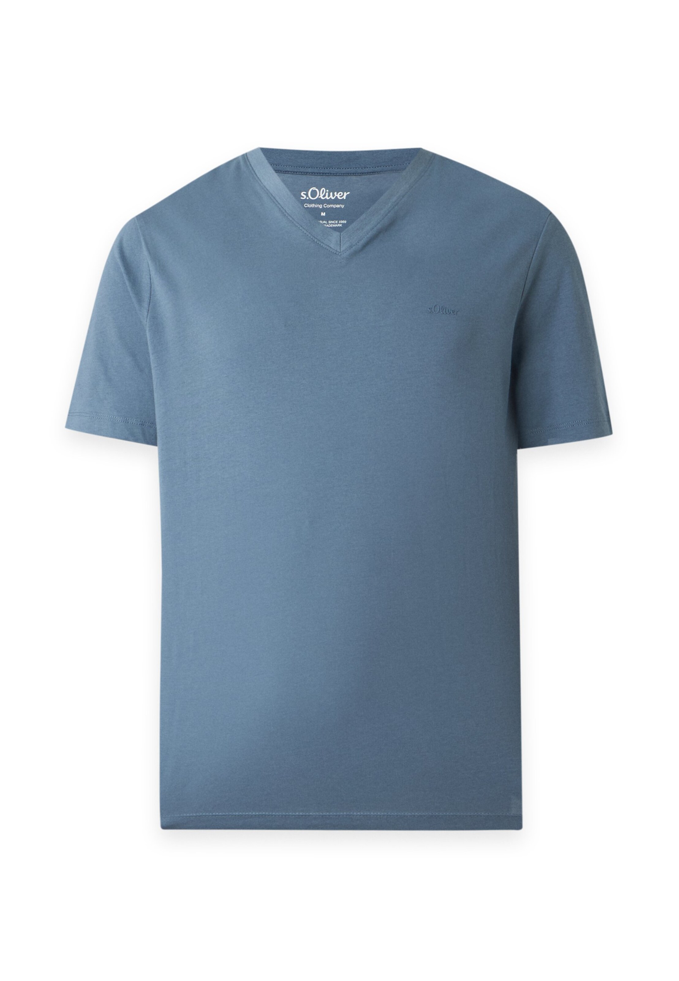 s.Oliver - Camisa em azul: frente