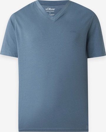s.Oliver - Camisa em azul: frente