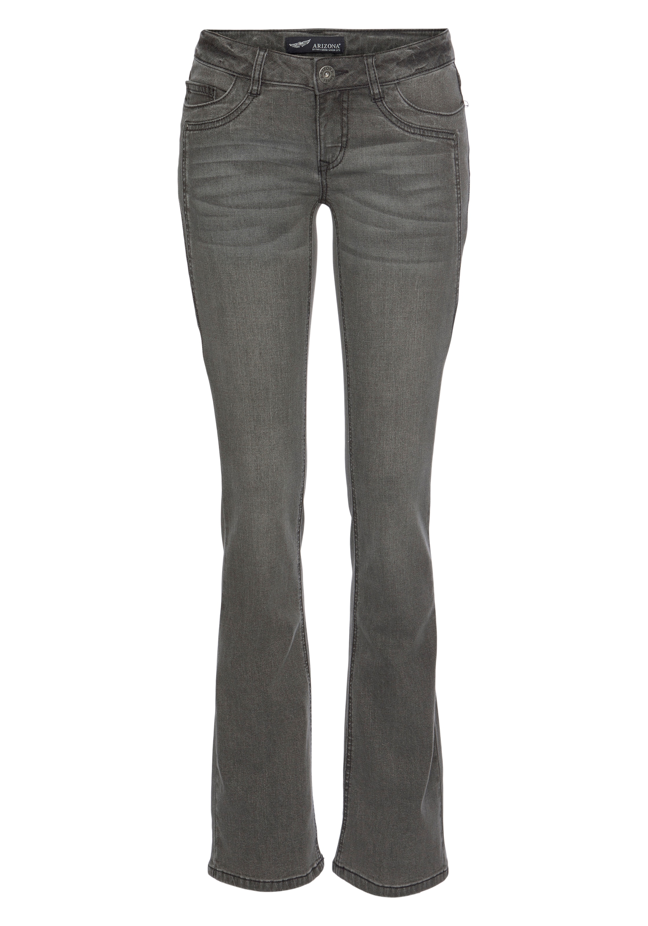 ARIZONA Flared Jeans 'Arizona' in Grau: Vorderseite